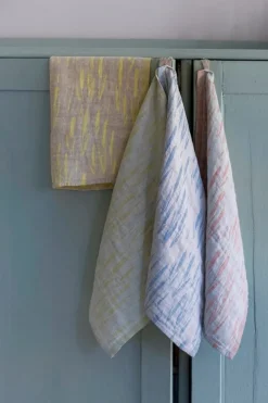 Lapuan Kankurit Osmankäämi handduk/servett, linne - gul