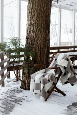 Lapuan Kankurit Punos filt, vit - beige - svart