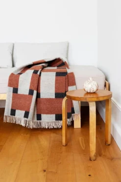 Lapuan Kankurit Punos filt, vit - kanel - svart