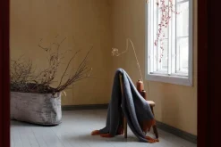 Lapuan Kankurit Revontuli mohairfilt, rost - blå denim