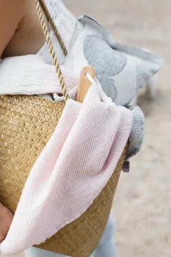 Lapuan Kankurit Sade bastukudde, vit - grå