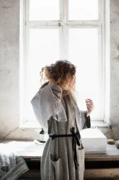 Lapuan Kankurit Terva stort badlakan, vit - grå