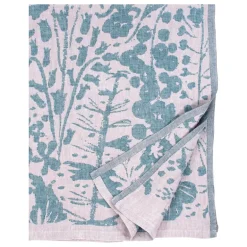 Lapuan Kankurit Villiyrtit jättehandduk, ros - petroleum