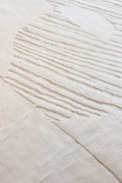 LAYERED Artisan Guild matta, benvit