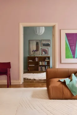 LAYERED Artisan Guild matta, benvit