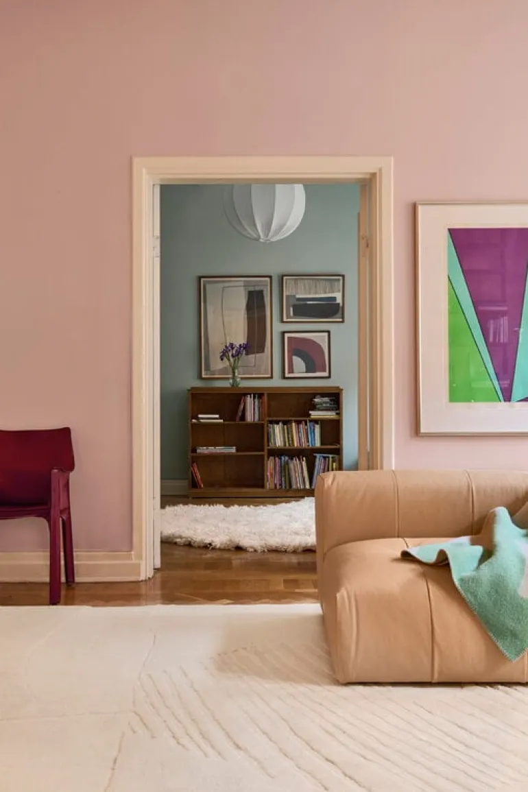 LAYERED Artisan Guild matta, benvit