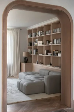 LAYERED Artisan Guild matta, benvit