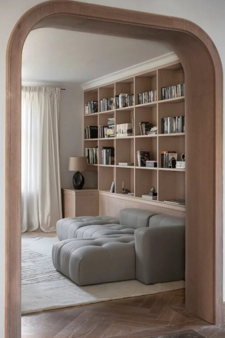 LAYERED Artisan Guild matta, benvit