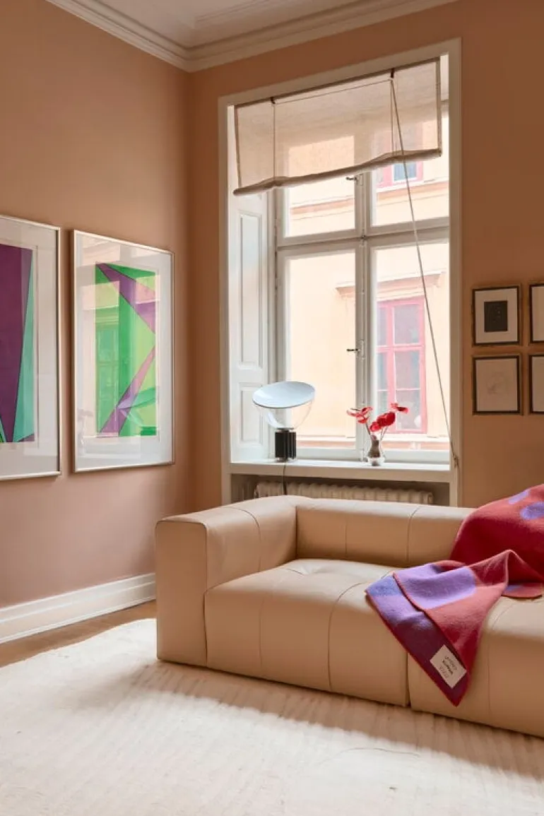 LAYERED Artisan Guild matta, benvit