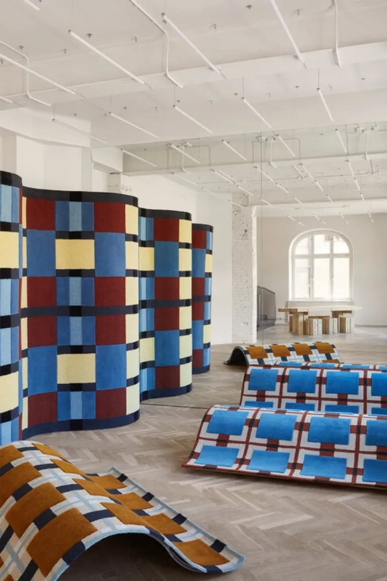 LAYERED Evelina Kroon Afternoon Sky matta