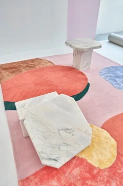 LAYERED Poppykalas Flower Field matta