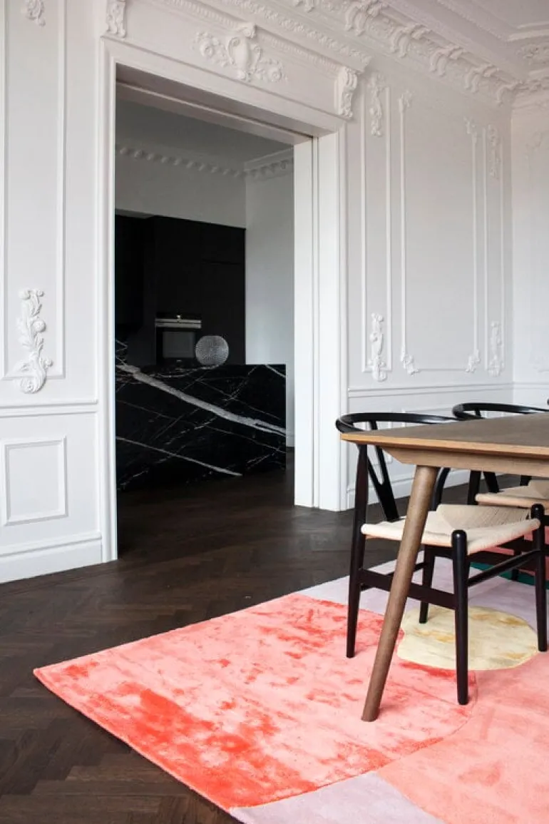 LAYERED Poppykalas Flower Field matta