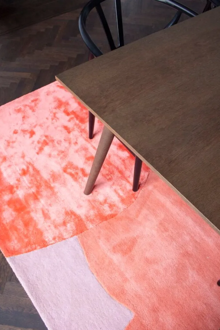 LAYERED Poppykalas Flower Field matta