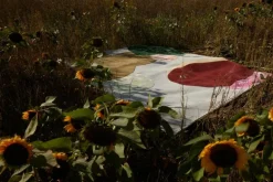 LAYERED Poppykalas Sleeping Flower matta, blå