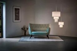 Le Klint Plivello 110 pendellampa, vit - guld