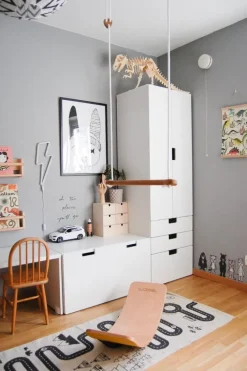 Lillagunga Bone trapets, ek - vita rep