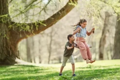 Lillagunga Lillagunga Grand Outdoor gunga, valnöt - beige