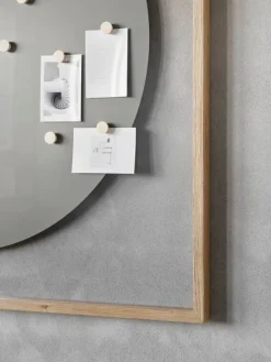 Lintex A01 glastavla, 100 x 100 cm, rund, shy