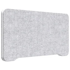 Lintex Edge bordsskärm, toppmonterad, grå - vit