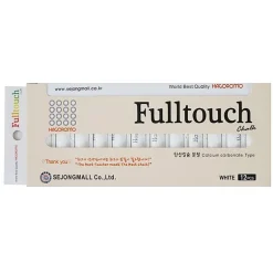 Lintex Hagoromo Fulltouch krita, 12 st låda, vit
