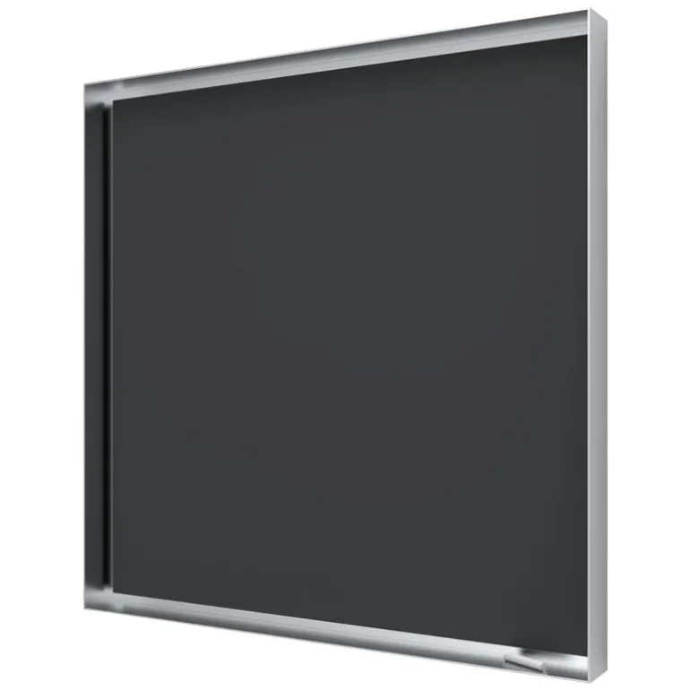 Lintex Mathematics krittavla, 90 x 90 cm, svart