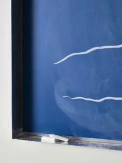 Lintex Mathematics krittavla, 90 x 90 cm, blå