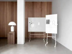 Lintex Mono Mobile glastavla, 70,7 x 196 cm, vit