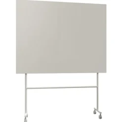 Lintex Mono Silk Mobile glastavla, 150,7 x 196 cm, ljusgrå