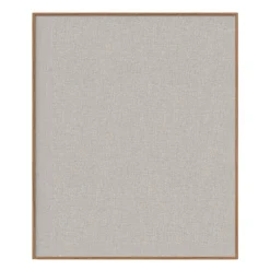 Lintex Wood Linen anslagstavla, 100,8 x 120,8 cm, ek