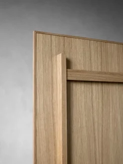 Lintex Wood Mobile whiteboardtavla, 70,8 x 196 cm, vit - ek