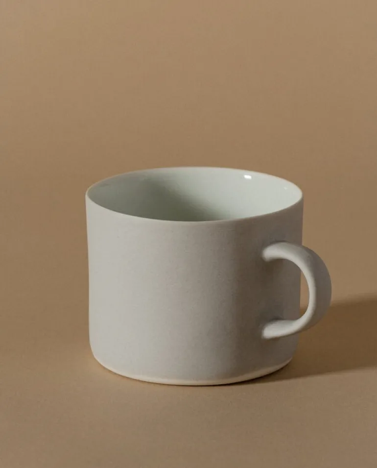 Lokal Helsinki Kahvi kopp, L, grå - ljusblå