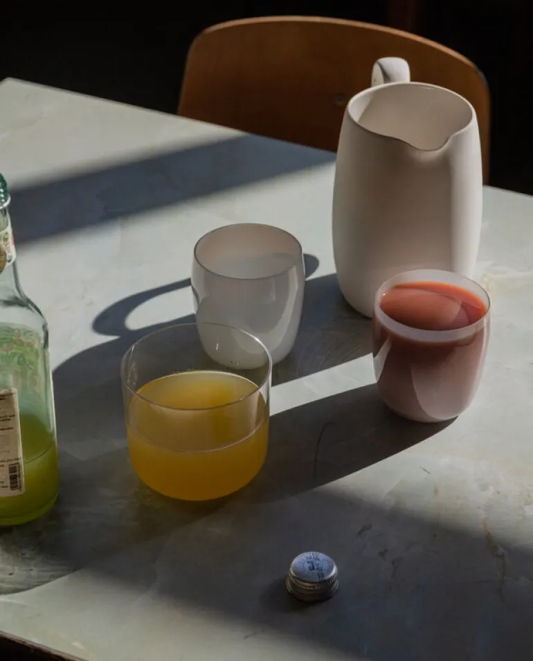 Lokal Helsinki Kupla glas, bred, klar