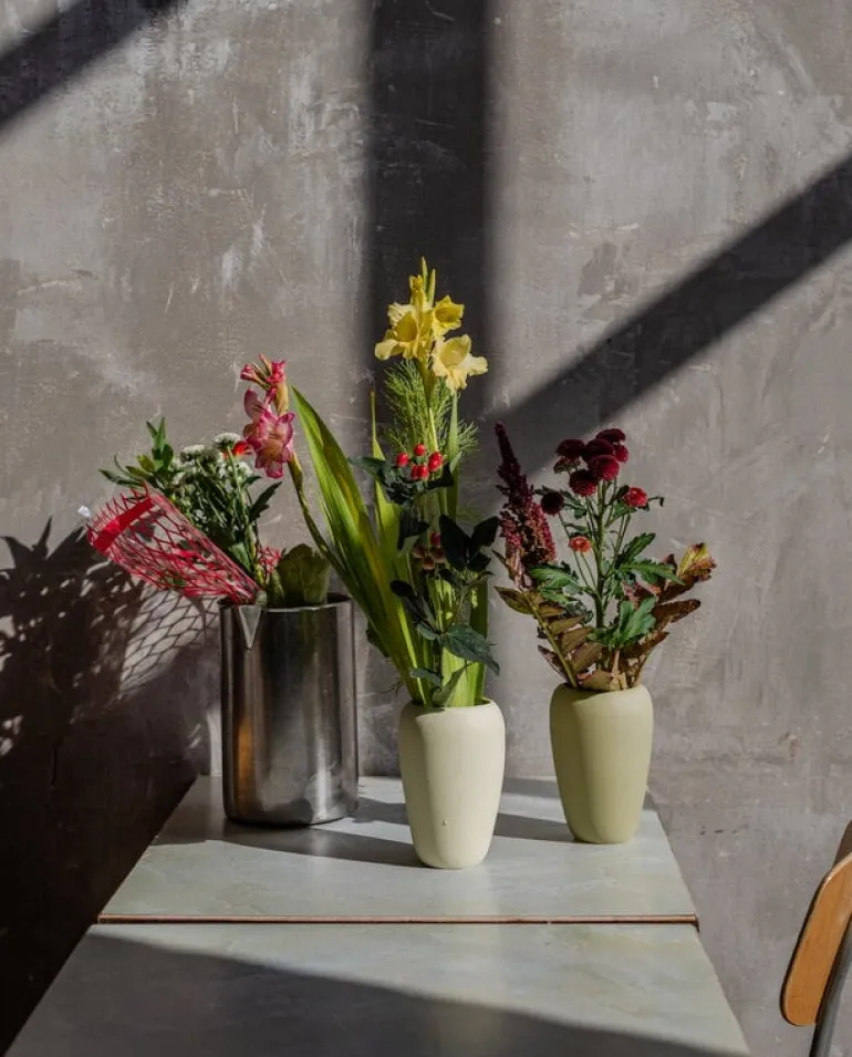 Lokal Helsinki Silmu vas, grön