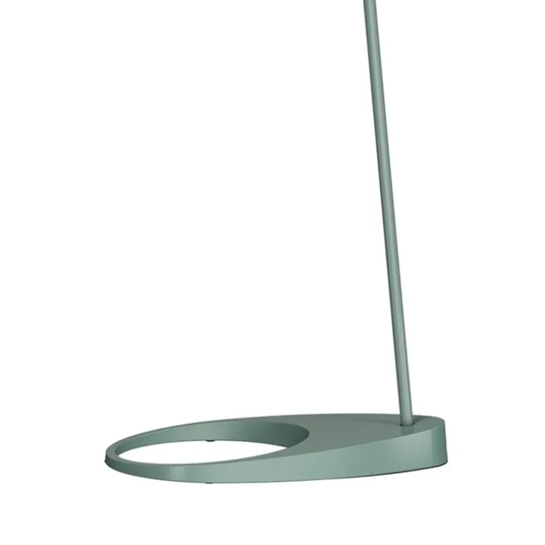 Louis Poulsen AJ golvlampa V3, blekt petroleumfärgad