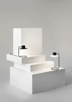 Louis Poulsen AJ Oxford bordslampa, 410 mm, opalglas