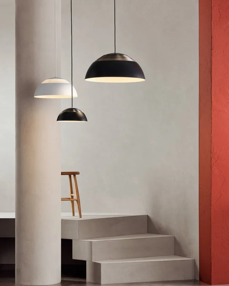 Louis Poulsen AJ Royal 500 pendellampa, svart