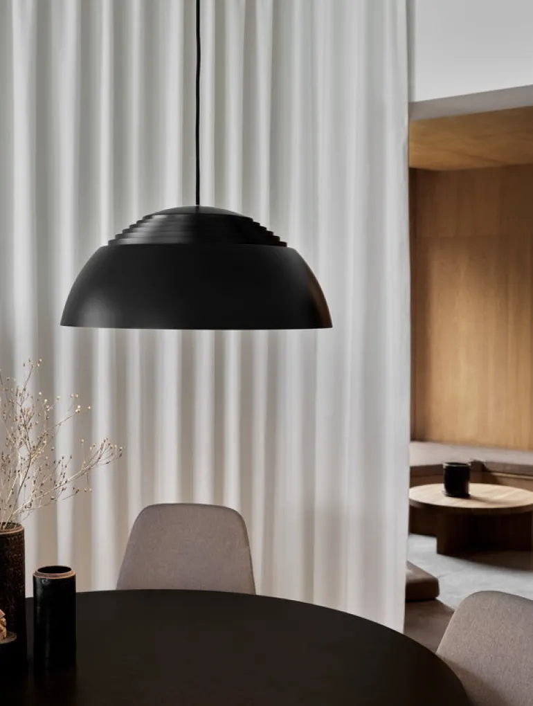 Louis Poulsen AJ Royal 500 pendellampa, svart