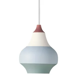 Louis Poulsen Cirque pendellampa, 15 cm, kopparfärgad ovandel