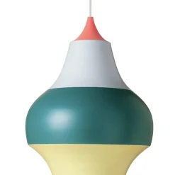 Louis Poulsen Cirque pendellampa, 38 cm, röd ovandel