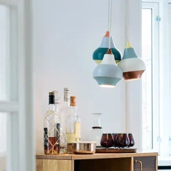 Louis Poulsen Cirque pendellampa, 15 cm, röd ovandel