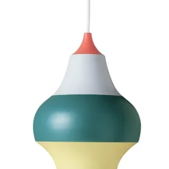 Louis Poulsen Cirque pendellampa, 22 cm, röd ovandel