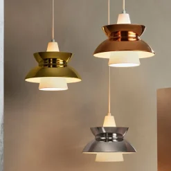 Louis Poulsen Doo-Wop pendellampa, koppar