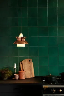 Louis Poulsen Doo-Wop pendellampa, koppar