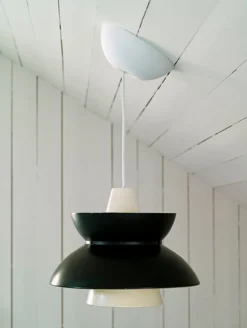 Louis Poulsen Doo-Wop pendellampa, mörkgrå