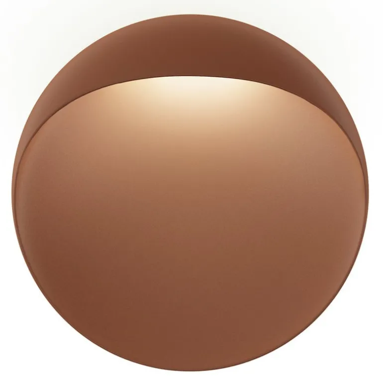 Louis Poulsen Flindt vägglampa 40 cm, corten