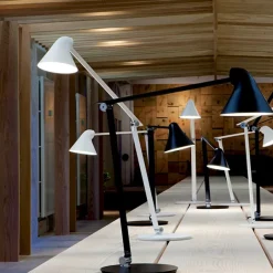 Louis Poulsen NJP bordslampa, vit