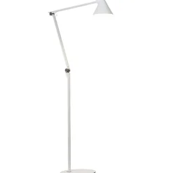 Louis Poulsen NJP golvlampa, vit