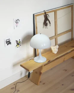 Louis Poulsen Panthella 250 bordslampa, blekblå akryl