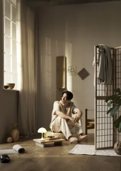 Louis Poulsen Panthella 160 Portable V3 bordslampa, opal beige