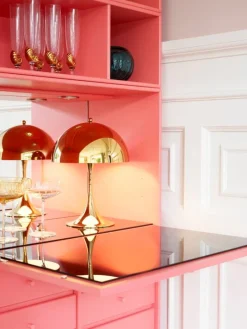 Louis Poulsen Panthella 250 bordslampa, mässing